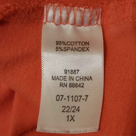 Woman Within Top with Pockets Size 1X  (22-24) - Picture 8 of 12